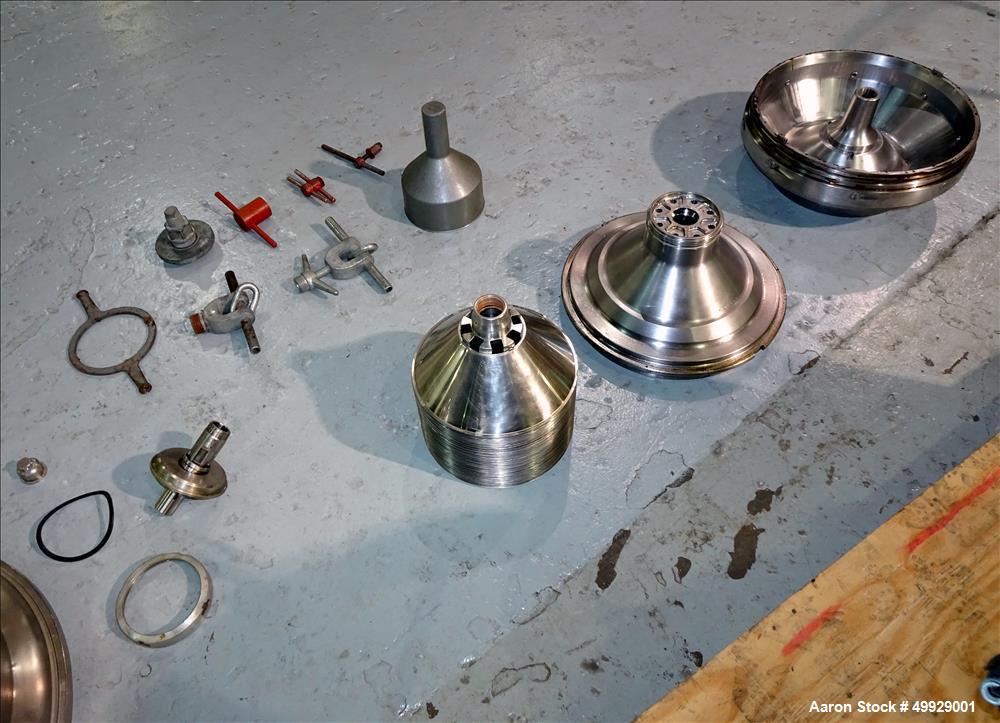 Used Westfalia Nozzle Disc Centrifuge