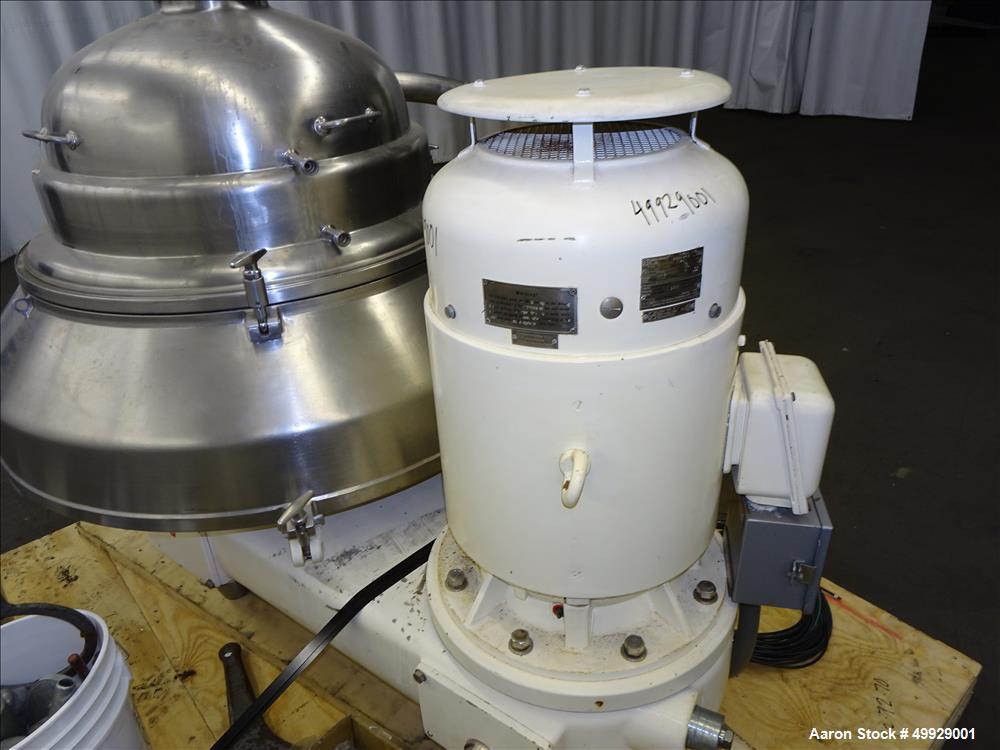 Used Westfalia Nozzle Disc Centrifuge