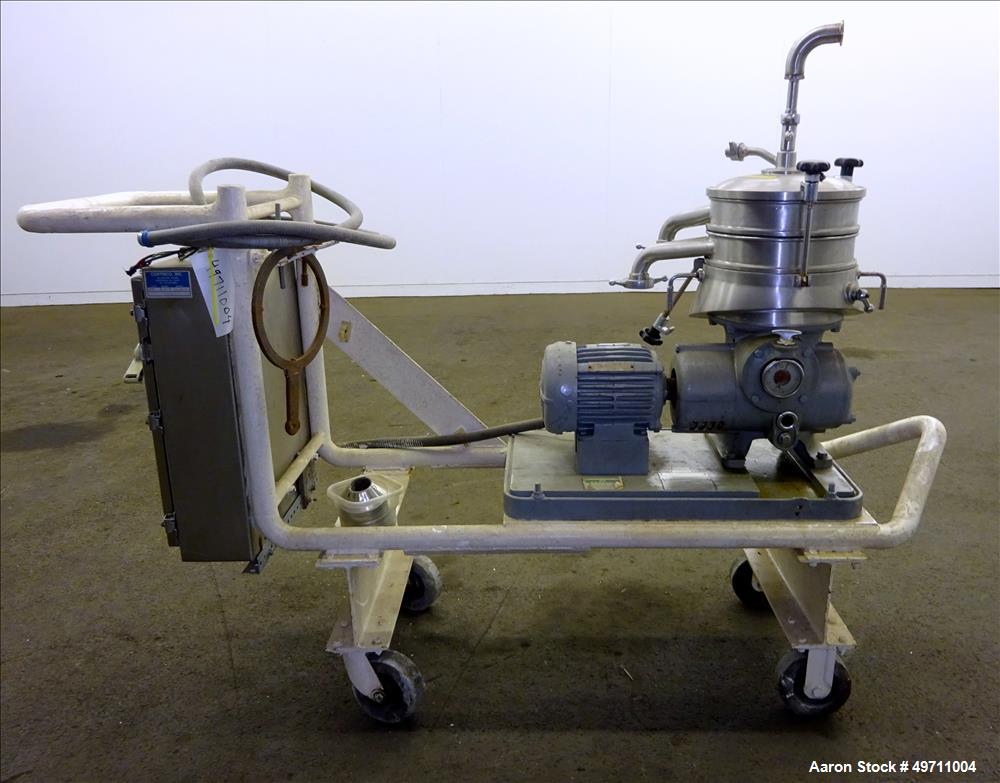 Used Westfalia Lab Nozzle Disc Centrifuge