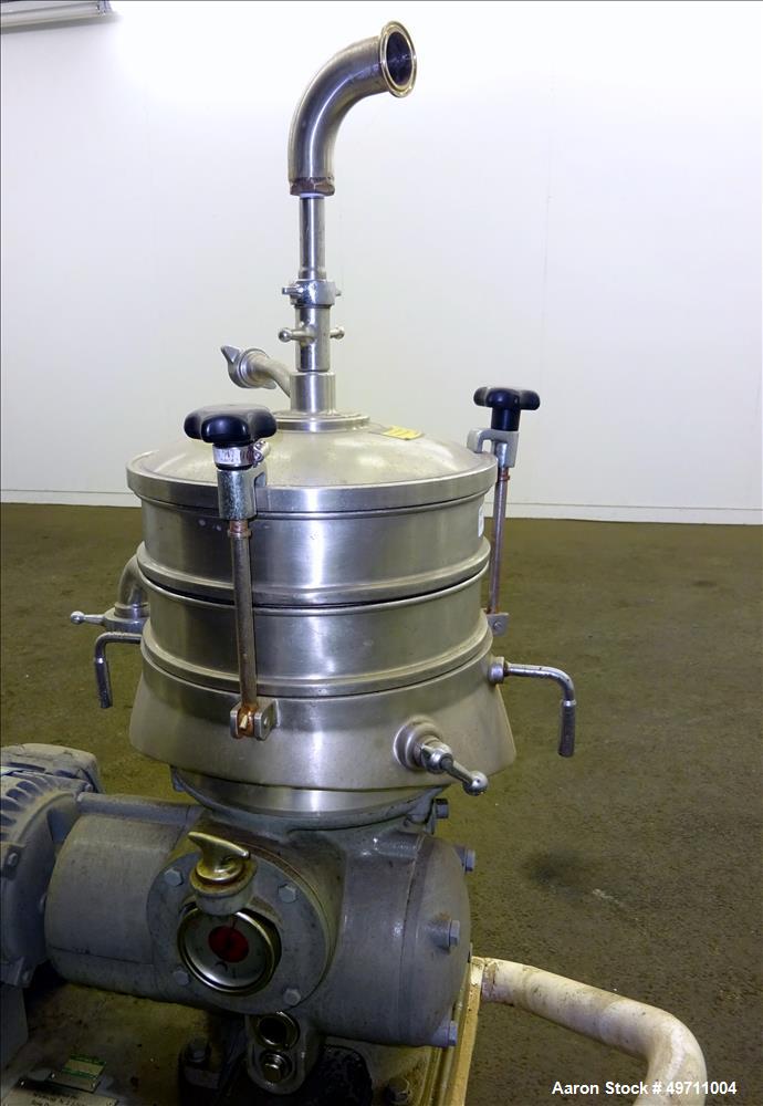 Used Westfalia Lab Nozzle Disc Centrifuge