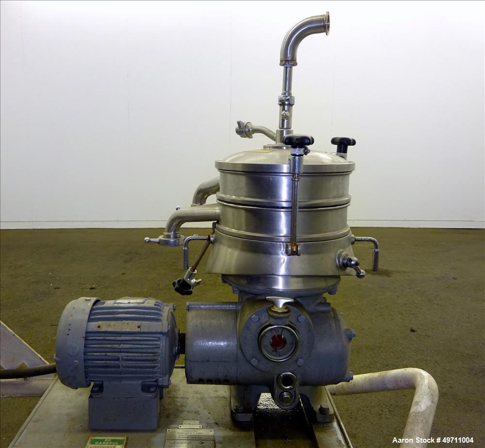 Used- Westfalia Lab Nozzle Disc Centrifuge