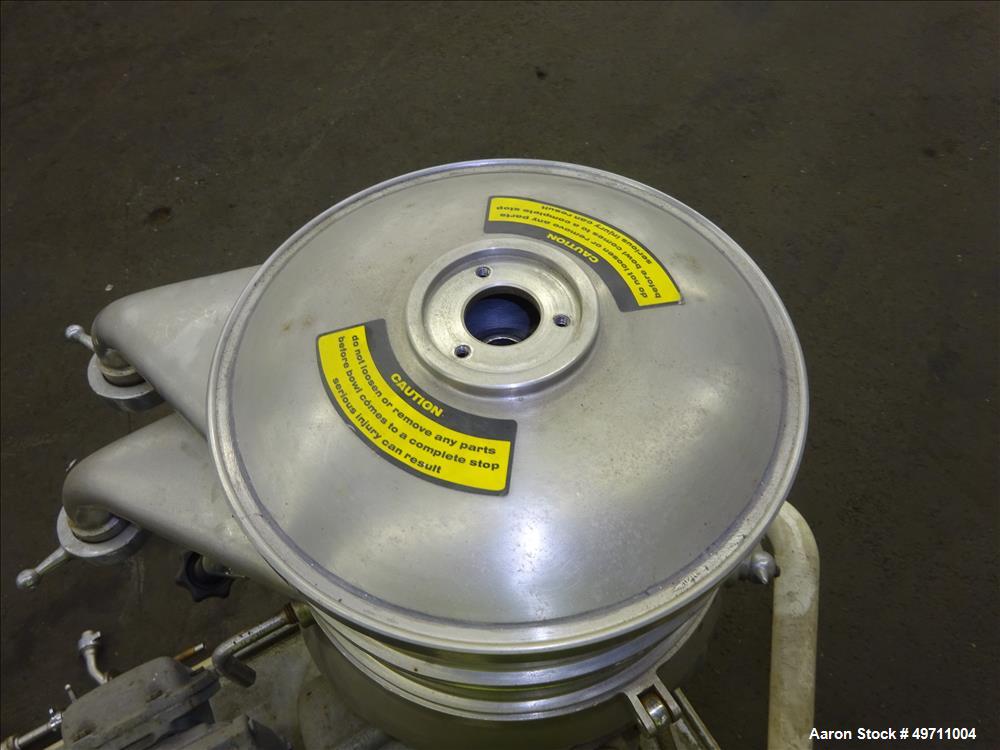 Used Westfalia Lab Nozzle Disc Centrifuge