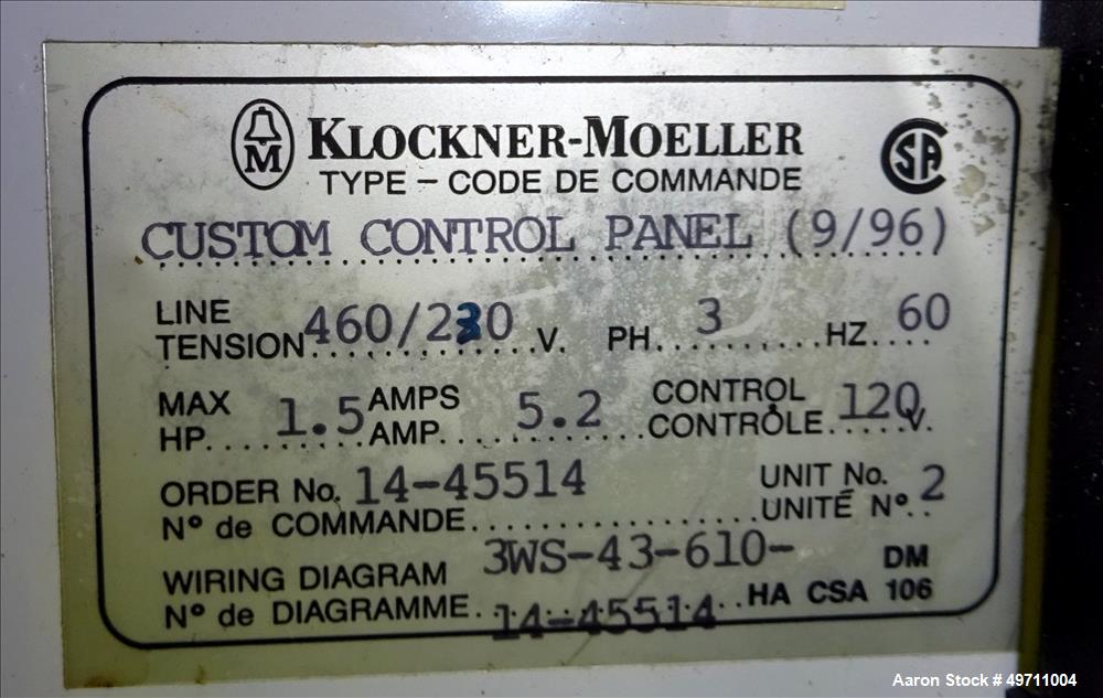 Used- Westfalia Lab Nozzle Disc Centrifuge