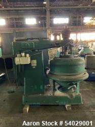 Used Dorr-Oliver H-30 Merco Nozzle Centrifuge – 316SS, 3300 RPM, 100–500 GPM, 125 HP, With Rotary Strainer
