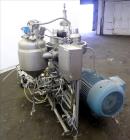 Used Alfa-Laval BTUX-51OT-34CEP-60 Nozzle Disc Centrifuge, 316 stainless Steel (product contact areas), clarifier design (Liquid/solids separation), centripetal pump liquid discharge, driven by a 45 ...