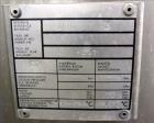 Used Alfa-Laval BTUX-51OT-34CEP-60 Nozzle Disc Centrifuge, 316 stainless Steel (product contact areas), clarifier design (Liquid/solids separation), centripetal pump liquid discharge, driven by a 45 ...