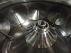 Used Alfa-Laval BTUX-51OT-34CEP-60 Nozzle Disc Centrifuge, 316 stainless Steel (product contact areas), clarifier design (Liquid/solids separation), centripetal pump liquid discharge, driven by a 45 ...