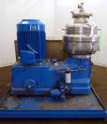 Used Alfa Laval Disc Nozzle Centrifuge, Model FEUX-412