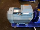 Used Alfa Laval FEUX-412U-35-60 Nozzle Disc Centrifuge 316 Stainless Steel Construction, (3) Clarifier Design (liquids/solids separation). Centripetal pump liquid discharge. Flange mount 50 hp, 575/3...