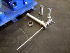 Used Alfa Laval FEUX-412U-35-60 Nozzle Disc Centrifuge 316 Stainless Steel Construction, (3) Clarifier Design (liquids/solids separation). Centripetal pump liquid discharge. Flange mount 50 hp, 575/3...