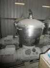 Used Alfa Laval Nozzle Disc Centrifuge, Model FESX412S-34/4000-29