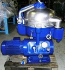 Used Stainless Steel Alfa Laval Three Phase Nozzle Separator, SVSX 210B-74 