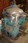 Unused-Used: Alfa Laval (Delaval) nozzle separator, type SVSX210-75B. Material of construction is stainless steel on product contact parts. Max bowl speed 1420-1500 rpm by an approximate 10 hp-380 vo...