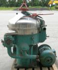 Used Delaval Nozzle Disc Centrifuge, Model SVSX-210-75B