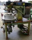 Used Dorr Oliver CSU-14 Nozzle Disc Centrifuge. 316 Stainless steel construction, maximum bowl speed 6100 rpm, skimmer assembly. Driven by a 25 hp, 3/50/400 volt, 2955 rpm motor. Unitized on a carbon...