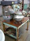 Used Dorr Oliver CSU-14 Nozzle Disc Centrifuge. 316 Stainless steel construction, maximum bowl speed 6100 rpm, skimmer assembly. Driven by a 25 hp, 3/50/400 volt, 2955 rpm motor. Unitized on a carbon...
