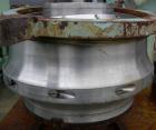 Used- Dorr Oliver CSU-14 Nozzle Disc Centrifuge. 316 Stainless steel construction, maximum bowl speed 6100 rpm, skimmer asse...