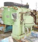 USED: Dorr Oliver/Merco BH-30 nozzle disc centrifuge. Max bowl speed 3300 rpm, stainless steel rotor assembly, bronze housing, spindle bearing assembly, stand and hoist frame, 150 hp drive motor 460/...