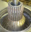 USED: Dorr Oliver Merco BH-36 nozzle disc centrifuge. Ferralium 225 rotor assembly, bronze housing. Driven by a 150 hp, 3/60/460 volt, 1760 rpm motor, 2600 rpm bowl speed. Includes control panel, bas...