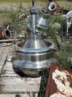 Used Dorr-Oliver Stainless Steel Disc Nozzle Centrifuge, Model PCH30. 71,019 kg/hr max. flow rate; 2,750 RPM max. bowl speed; 341 psi @ 430°F max. working pressure; 316 stainless steel casing; 317L s...