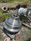 Used Dorr-Oliver Stainless Steel Disc Nozzle Centrifuge, Model PCH30. 71,019 kg/hr max. flow rate; 2,750 RPM max. bowl speed; 341 psi @ 430°F max. working pressure; 316 stainless steel casing; 317L s...