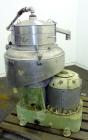 Used- Stainless Steel Sharples Nozzle-Jector Centrifuge