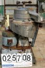 USED: Sharples DH-3 Nozzljector disc centrifuge, 304 stainless steel, separator design. Max bowl speed 6350 rpm. Max operating temperature 212 deg, belt drive configuration. Driven by an approximate ...
