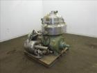 Used Stainless Steel Westfalia Nozzle Disc Centrifuge, HDA-75-06-016 