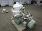 Used Stainless Steel Westfalia Nozzle Disc Centrifuge, HDA-75-06-016 