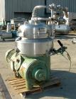 Used Stainless Steel Westfalia Nozzle Disc Centrifuge, HDB-75-06-016