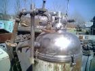 Used Westfalia nozzle centrifuge, type RTA140-51-076. Material of construction is 316 stainless steel. Max bowl speed 5000 rpm by an approximate 27.75 hp/18.5 kw-380 volt/50 cycle/3 ph XP flanged dri...