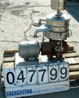 USED: Westfalia model SKOG-205 lab nozzle disc centrifuge, 316 stainless steel on product contact areas. Max bowl speed 7600 rpm, separator design. Driven by a 2 hp, 3/60/480 volt, 1750 rpm motor. Ba...