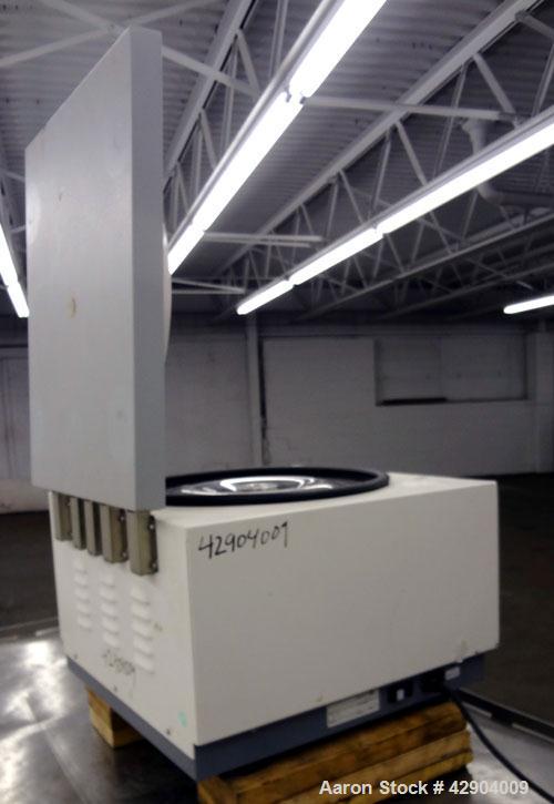 Used IEC Centra GP8 Ventilated Centrifuge, Model 5681. Maximum rpm 4600. Includes a type 218 rotor with (4) swinging buckets.