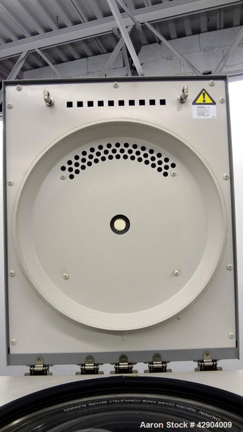 Used IEC Centra GP8 Ventilated Centrifuge, Model 5681. Maximum rpm 4600. Includes a type 218 rotor with (4) swinging buckets.