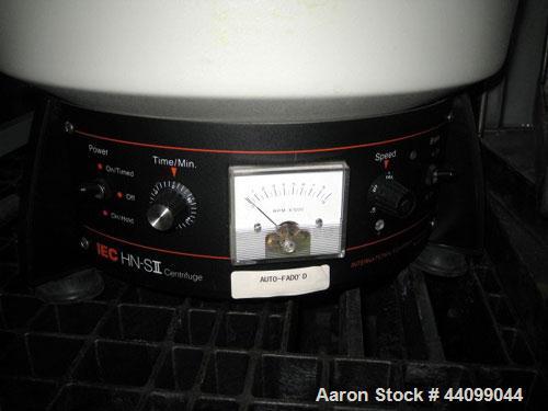 Used Internationa Equipment Company IEC Lab Centrifuge, Model HN-SII. (12) Station hub, 120V, serial # 235521831
