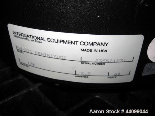 Used Internationa Equipment Company IEC Lab Centrifuge, Model HN-SII. (12) Station hub, 120V, serial # 235521831