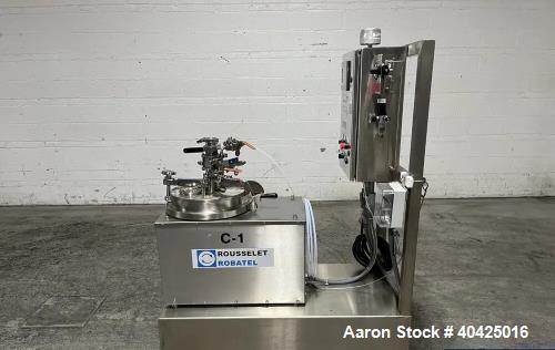 300mm Rousselet Robatel vertical basket centrifuge,