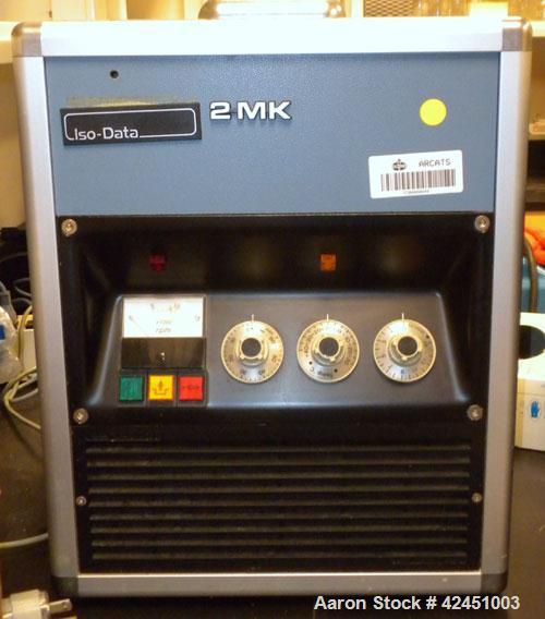 Used Sigma Lab Centrifuge, Model Sigma 2MK. 24 station unit. Rated 14000 RPM, max capacity 120g. Manually adjustable temperature and speed controls. Temperature range rated between 40 to -30 degrees ...