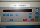 Used Beckman centrifuge, model GS-15, capable of zero to 14,500 RPM, 120 volt, serial# GFB96F02.