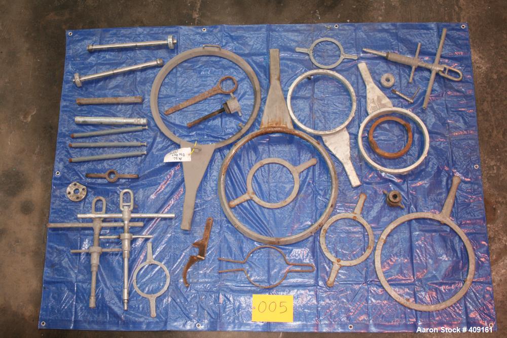 Used Westfalia Centrifuge Parts consisting of (Skids 001,005,010,014,022,023,027)