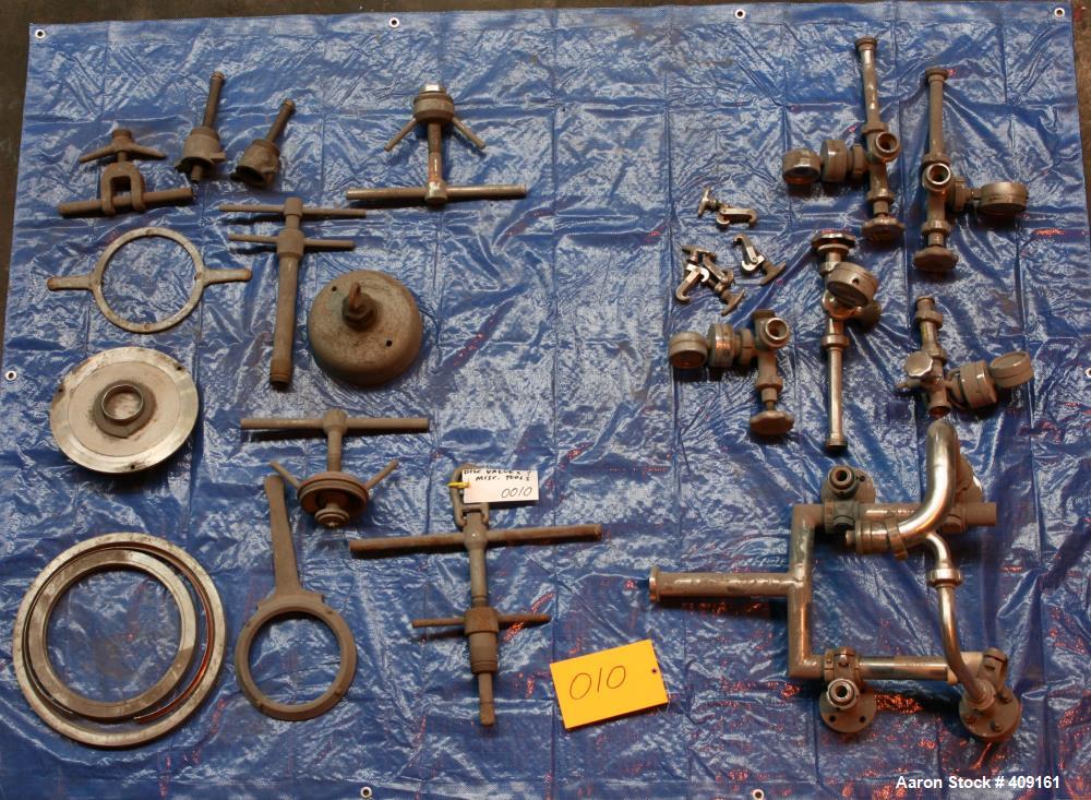 Used Westfalia Centrifuge Parts consisting of (Skids 001,005,010,014,022,023,027)