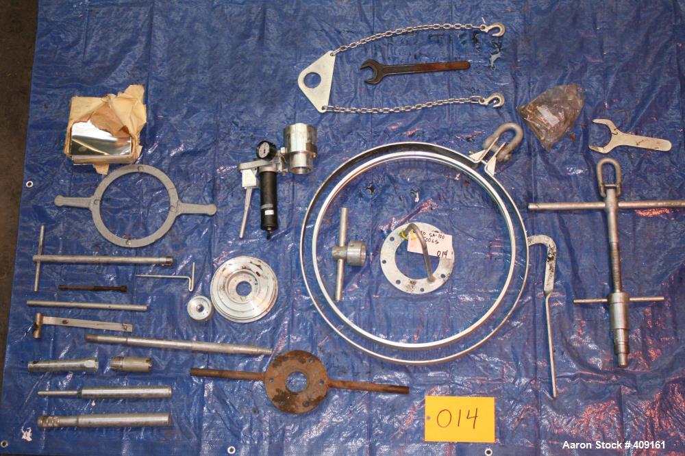 Used Westfalia Centrifuge Parts consisting of (Skids 001,005,010,014,022,023,027)