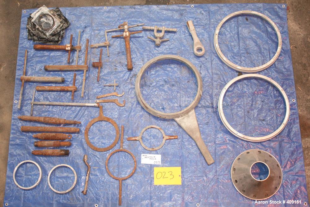 Used Westfalia Centrifuge Parts consisting of (Skids 001,005,010,014,022,023,027)
