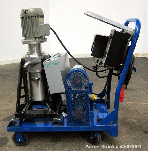 Used- Stainless Steel Liquid Mobile Centrifuge