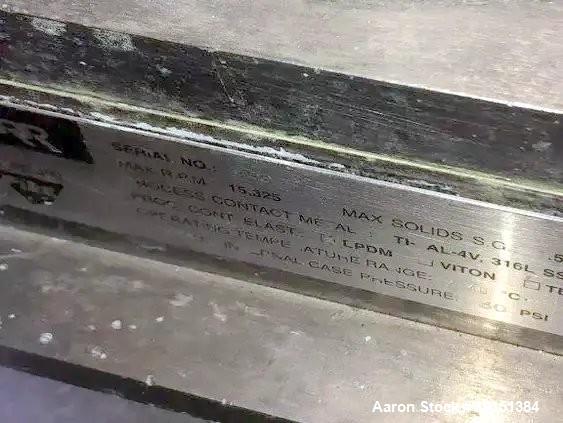 Carr 9004PLT Pilot Varifuge Solid Bowl Centrifuge. Used.