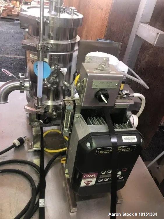 Carr 9004PLT Pilot Varifuge Solid Bowl Centrifuge. Used.