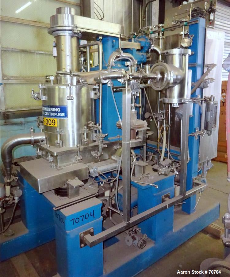 Used Carr HC-12 High Centrate Solid Bowl Centrifuge
