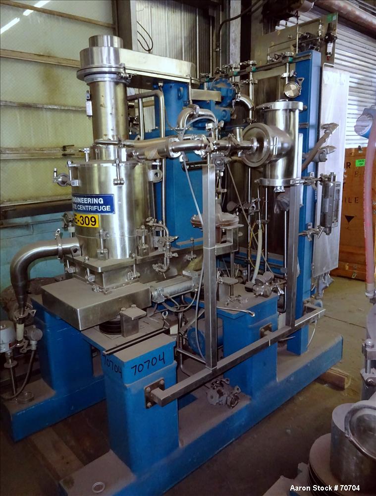 Used Carr HC-12 High Centrate Solid Bowl Centrifuge