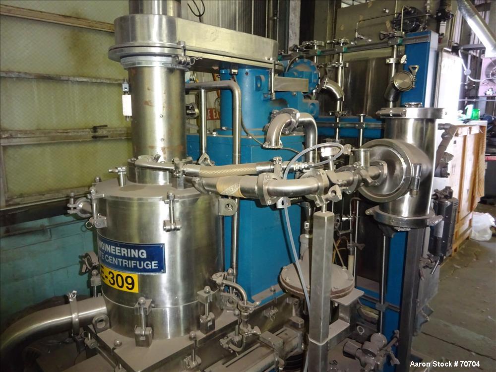 Used Carr HC-12 High Centrate Solid Bowl Centrifuge