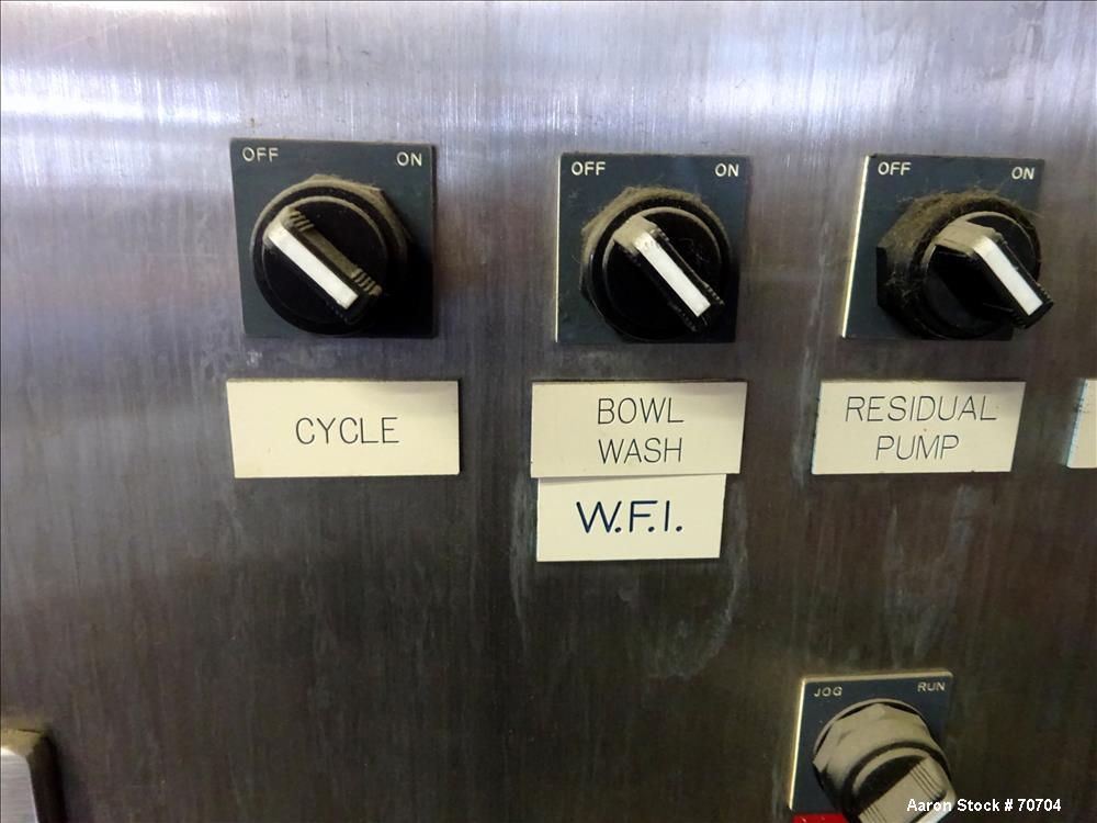 Used Carr HC-12 High Centrate Solid Bowl Centrifuge